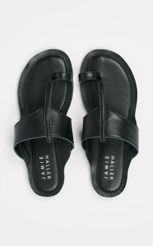 Jamie Haller The Toe Thong in Black