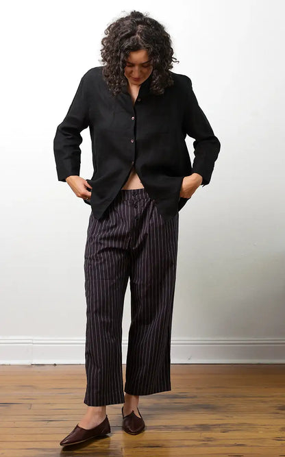 Town Pant in Bog Oak