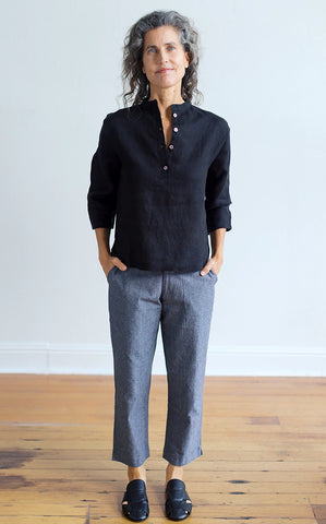 Trouser in Indigo
