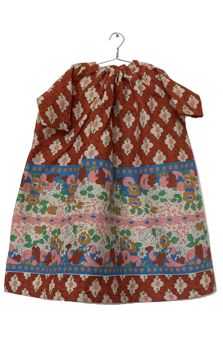 vintage 1970s floral dress