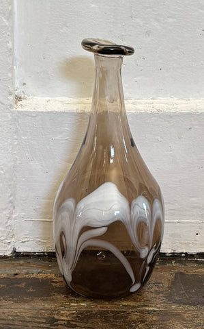 Vintage hand blown glass vase