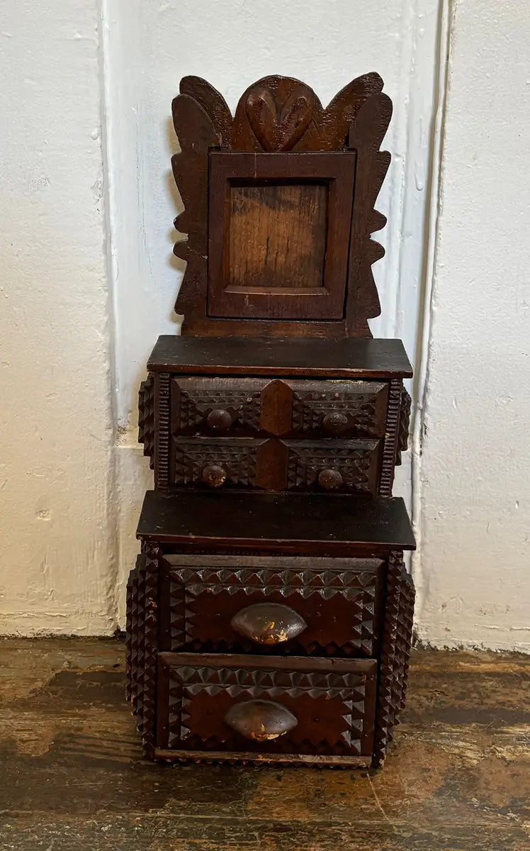 Vintage Tramp Art Box