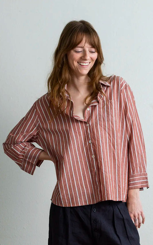 Workshirt in Terracotta
