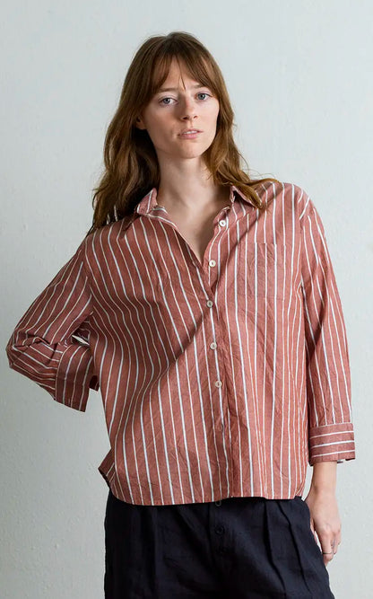 Workshirt in Terracotta