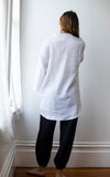 Atelier Tunic in Crispy White Linen