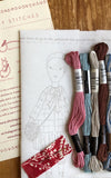 jess brown + French General embroidery sampler - Petite Maude