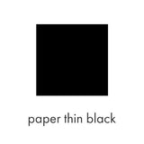 Gardener's Top in Paper Thin Black